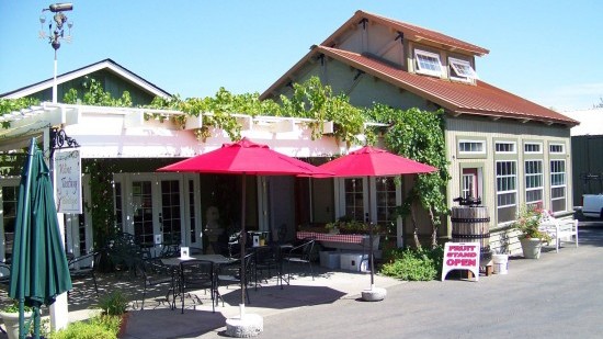 view from featured winery